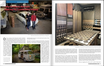 Pura Vida article in Rug News and Design magazine Pura Vida article in Rug News and Design magazine