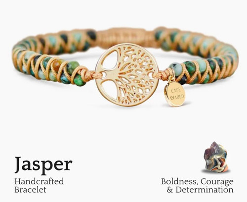 Tree of Life African Jasper bracelet