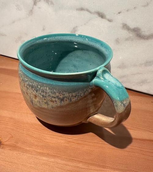 Latte Mug - island oasis Latte Mug - island oasis