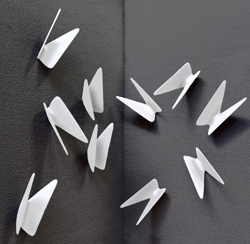 Wall Play Wings #1 Off-White set of 10