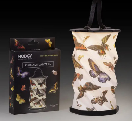 Modgy flutterby butterflies LED origami lantern 
