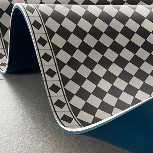 Chess comfort cushion vinyl floor mat 