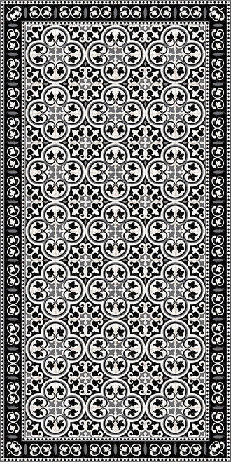 adama pinta black comfort cushion vinyl floor mat 