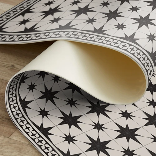 Nightsky vinyl floor rug