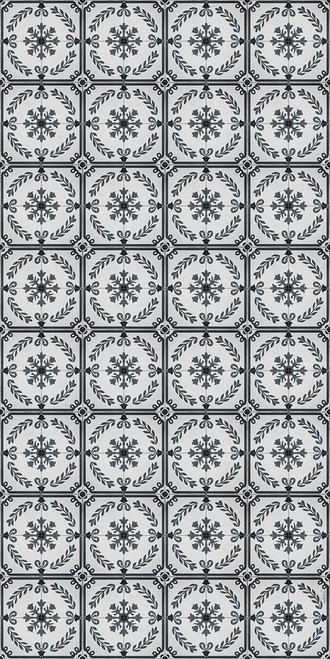 adama zeus black vinyl floor rug mat