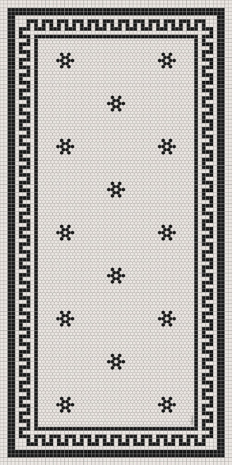 adama tuxedo vinyl floor mat rug