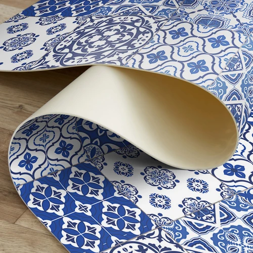 Morning_A vinyl floor mat rug