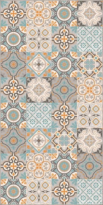 adama fresc vinyl floor mat rug 