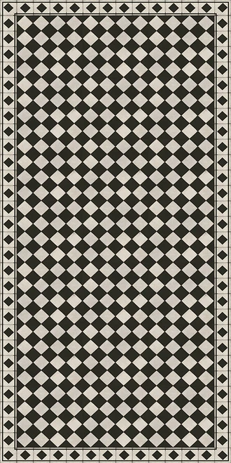 Adama Chess comfort cushion vinyl floor mat