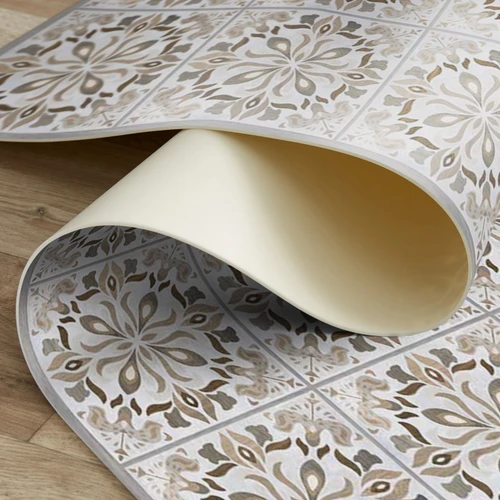 Angel_F vinyl floor mat rug