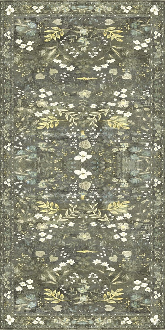 adama moonflower_v comfort cushion vinyl floor mat rug
