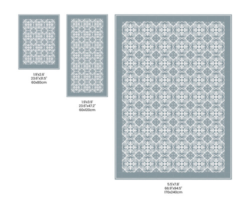 Wind_G  vinyl floor mat rug