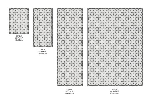 Pool_B  vinyl floor mat rug