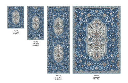 Hamsa_A vinyl floor mat rug