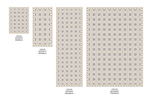 Fontana_C vinyl floor mat rug