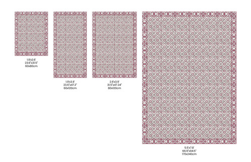 Delicado_M vinyl floor mat rug