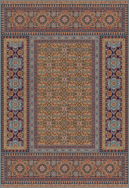 Biltmore Maison Tapis Cote d'Azur - vinyl floor cloth sizes 52x76, 72x108
