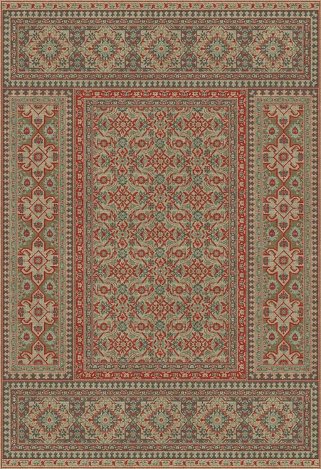Biltmore Maison Tapis Vezelay - vinyl floor cloth sizes 52x76, 72x108