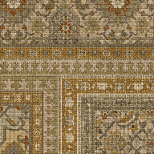 Biltmore Maison Tapis Villandry - vinyl floor cloth detail