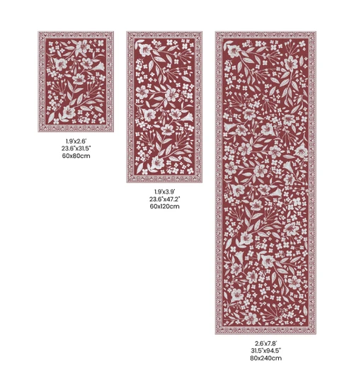 Arista_R vinyl floor mat rug