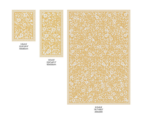 Arista_Y vinyl floor mat rug