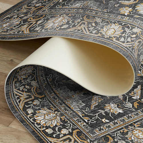 Bazaar_B vinyl floor mat rug