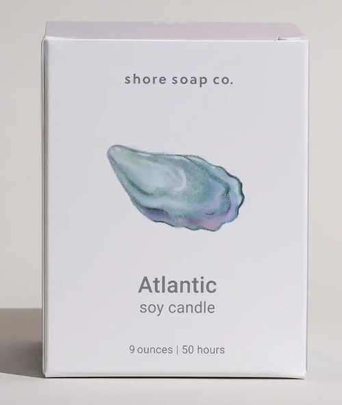 shore soap atlantic soy candle 