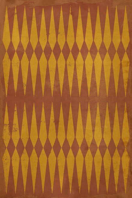 Classic Pattern 8 Dr. Jekyll - vinyl floor cloth sizes 20x30, 24x36, 30x44, 38x56, 52x76, 70x102