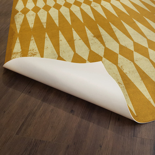 Classic Pattern 8 Eternal Sunshine - vinyl floor cloth underside