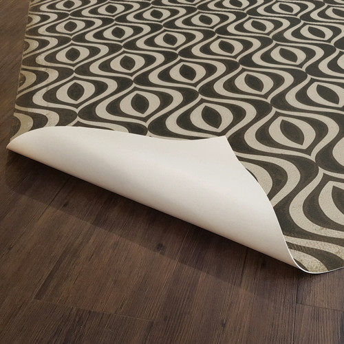 Classic Pattern 15 Istanbul - vinyl floor cloth underside
