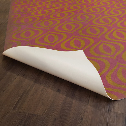 Classic Pattern 15 Phoenix - vinyl floor cloth underside 