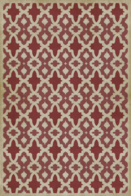 Classic Pattern 31 Once Upon a Time - vinyl floor cloth sizes 20x30, 24x36, 30x44, 38x56, 52x76, 70x102