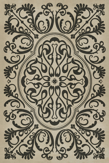 Pattern 39 Texas Hold'em - vinyl floor cloth, Image for all rectangle sizes