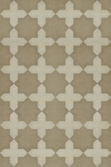 Pattern 23 Disciple - vinyl floor cloth sizes 20x30, 24x36, 30x44, 38x56