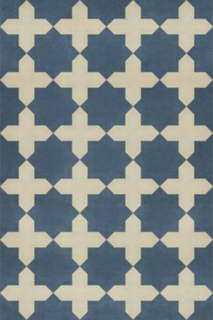 Pattern 23 It is in the Sea - vinyl floor cloth sizes 20x30, 24x36, 30x44, 38x56