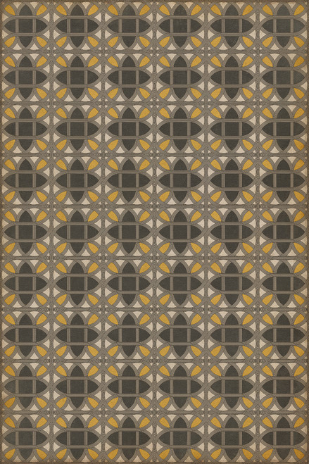 Williamsburg Laramie Lattice Paul Revere - vinyl floor cloth sizes 20x30, 24x36, 38x56, 52x76, 70x102