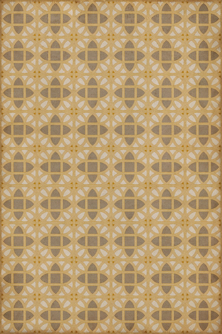 Williamsburg Laramie Lattice William Plummer - vinyl floor cloth sizes 20x30, 24x36, 38x56, 52x76, 70x102