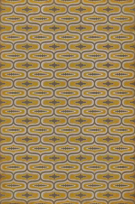 Williamsburg Wavy Lines Swift - vinyl floor cloth sizes 20x30, 24x36, 38x56, 52x76, 70x102