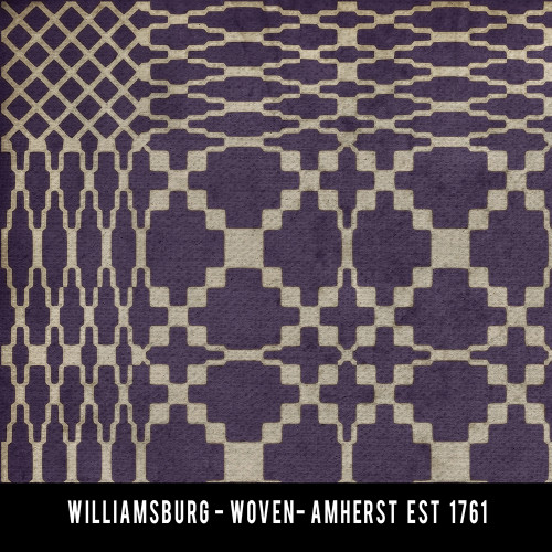 Williamsburg Woven Amherst - vinyl floor cloth swatch sample