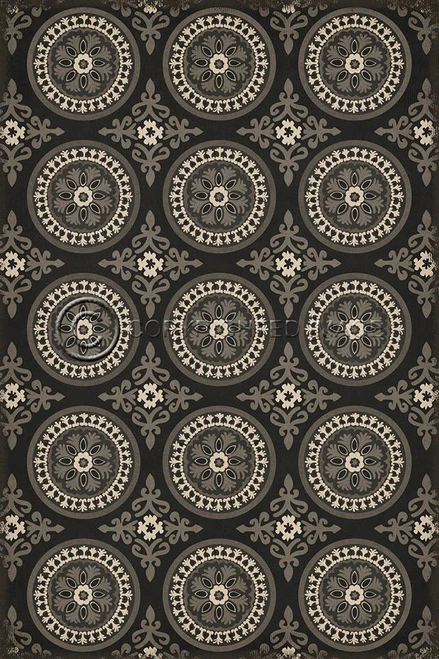 pattern 43 karma quick ship vinyl floor cloth 30x44