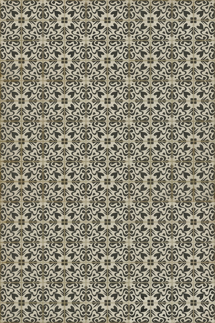Pattern 56 Sir Walter Elliot - vinyl floor cloth sizes 20x30, 24x36, 30x44, 38x56