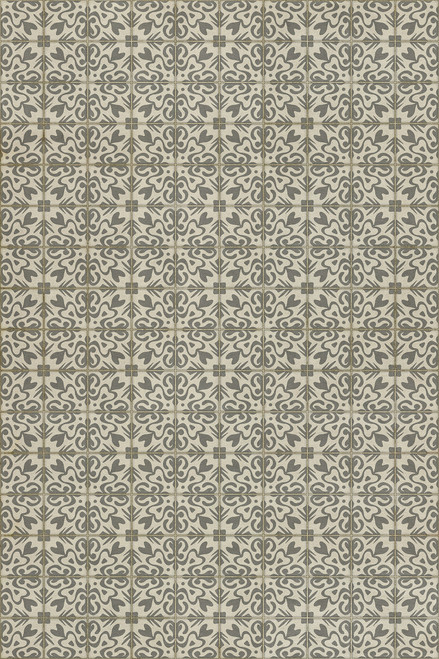 Pattern 56 Mrs Norris - vinyl floor cloth sizes 20x30, 24x36, 30x44, 38x56