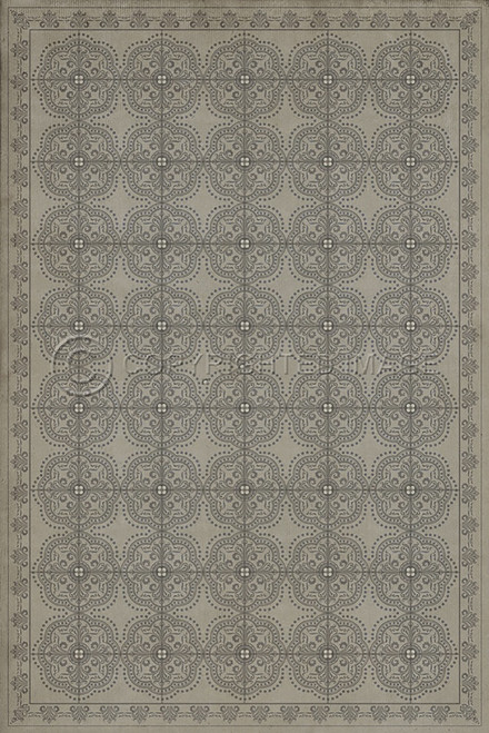 Pattern 28 Calm vinyl floor cloth