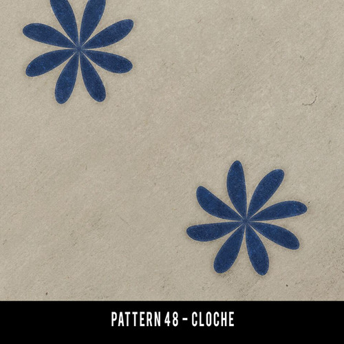 Swatches for Pattern 48 - vinyl floor cloths