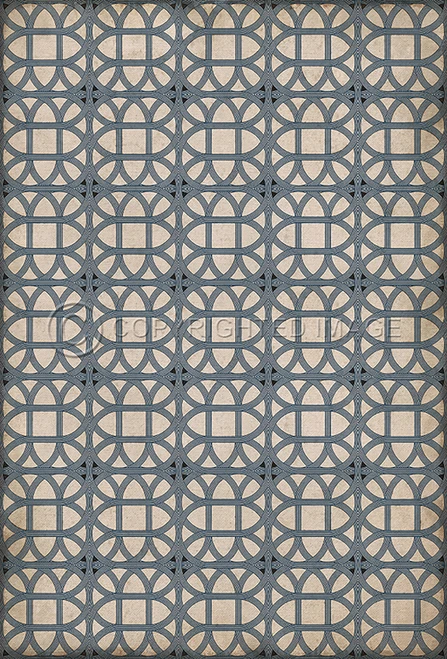 Swatches for Laramie Lattice - vinyl floor cloths