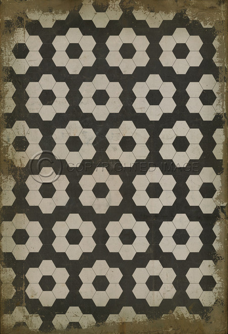 Pattern 2 vinyl floor cloth