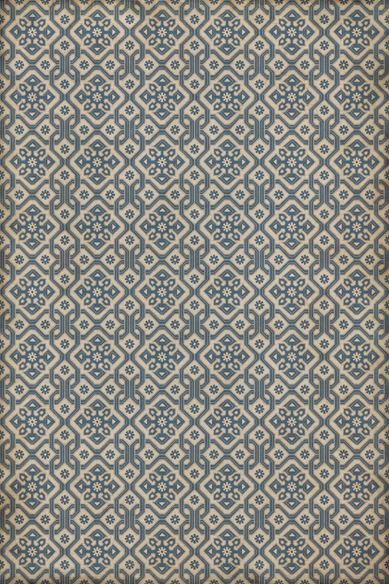 Williamsburg Tarpley Atkinson - vinyl floor cloth sizes 20x30, 24x36, 38x56, 52x76, 70x102