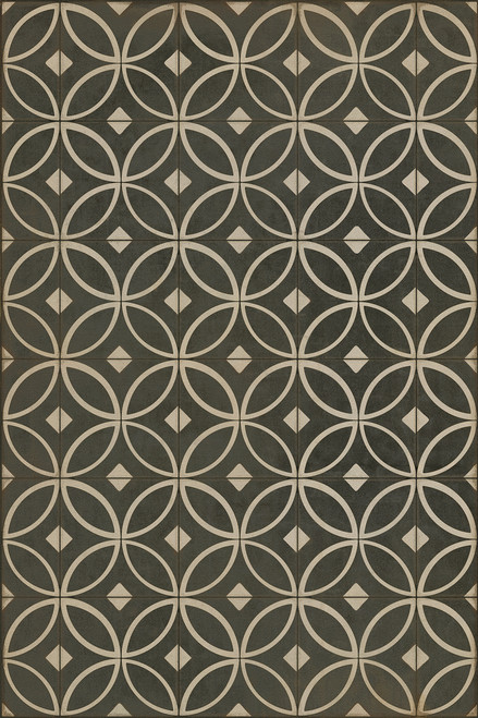 Pattern 70 Marry the Night - vinyl floor cloth sizes 20x30, 24x36, 30x44, 38x56, 52x76, 70x102