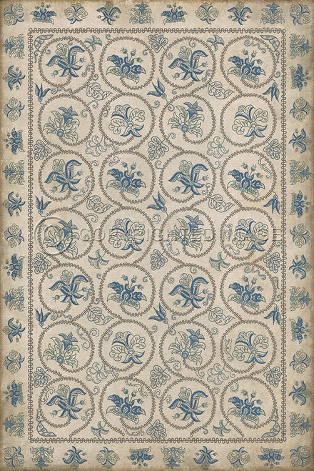  Swatches for Crewelwork - vinyl floor cloths