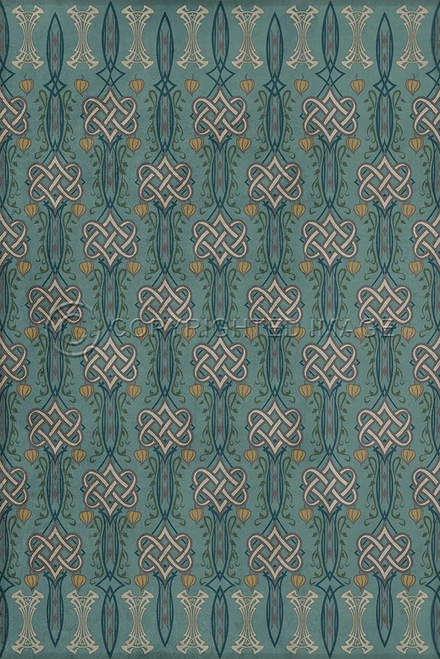 Lord Byron The Dream - vinyl floor cloth sizes 20x30, 24x36, 30x44, 38x56